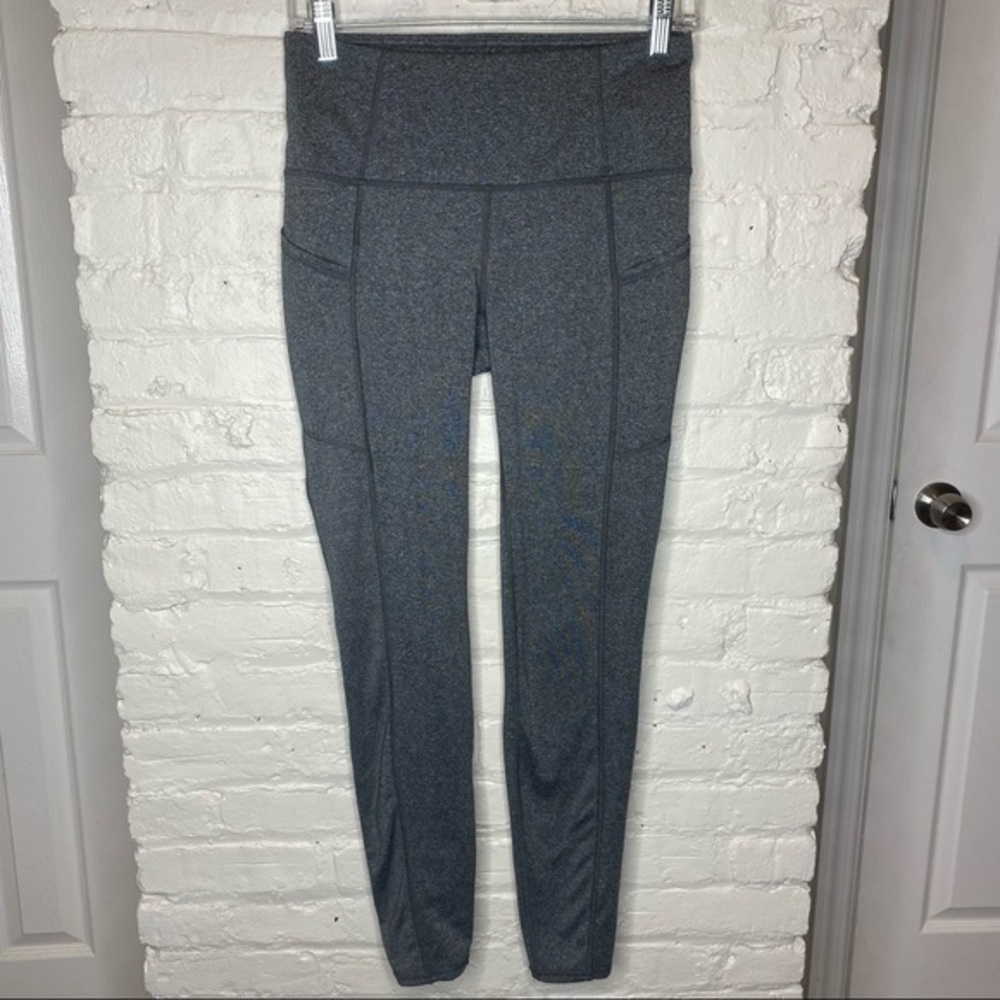 RBX Gray Side Pockets Leggings Size S